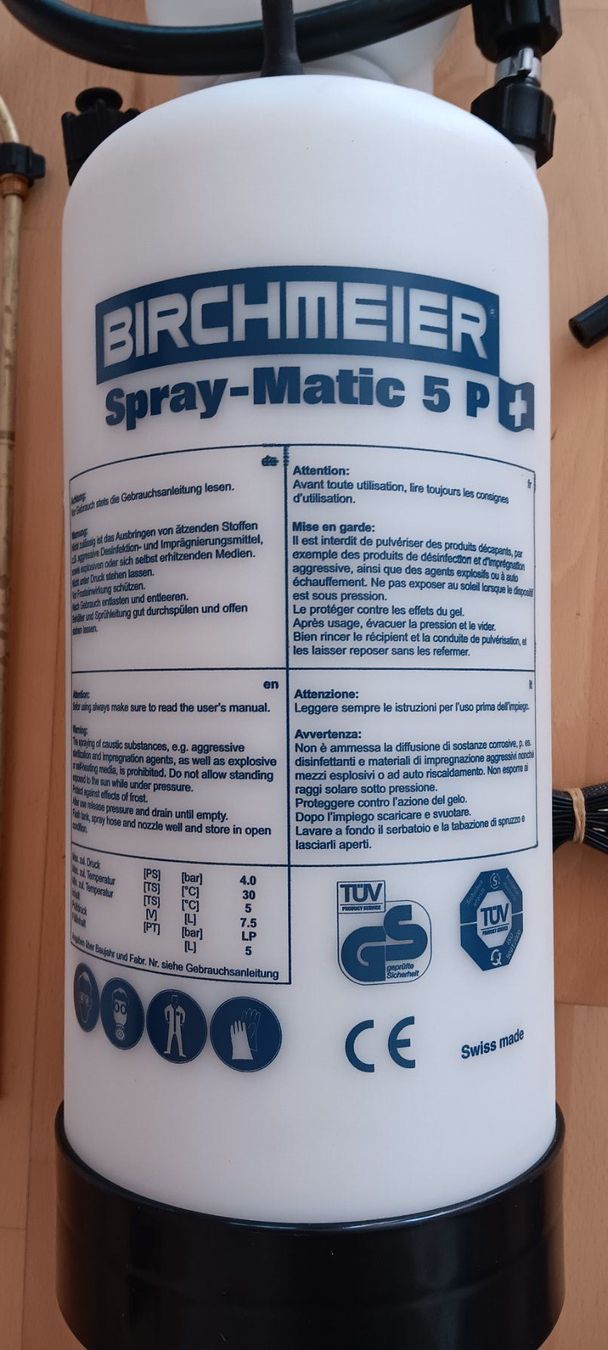 Technique médicale: Birchmeier Spray-Matic 5 P / Neu / ab 1.- – Neuf avec emballage d'origine à Biberist par Devision01 6