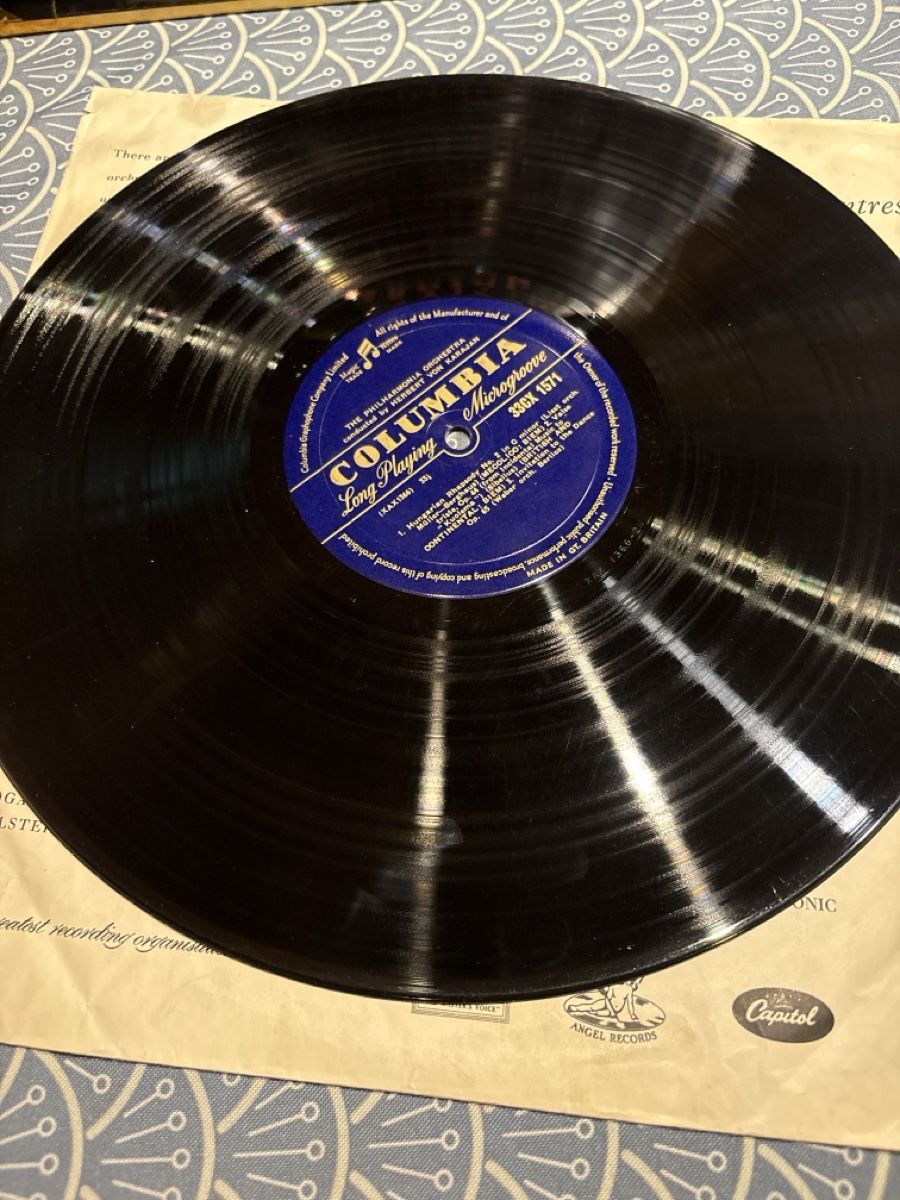 Dischi in vinile: Disque Vinyle Karajan 1812 Overture Hungarian March – Usato da Ste-Croix venduto da choupy60 3