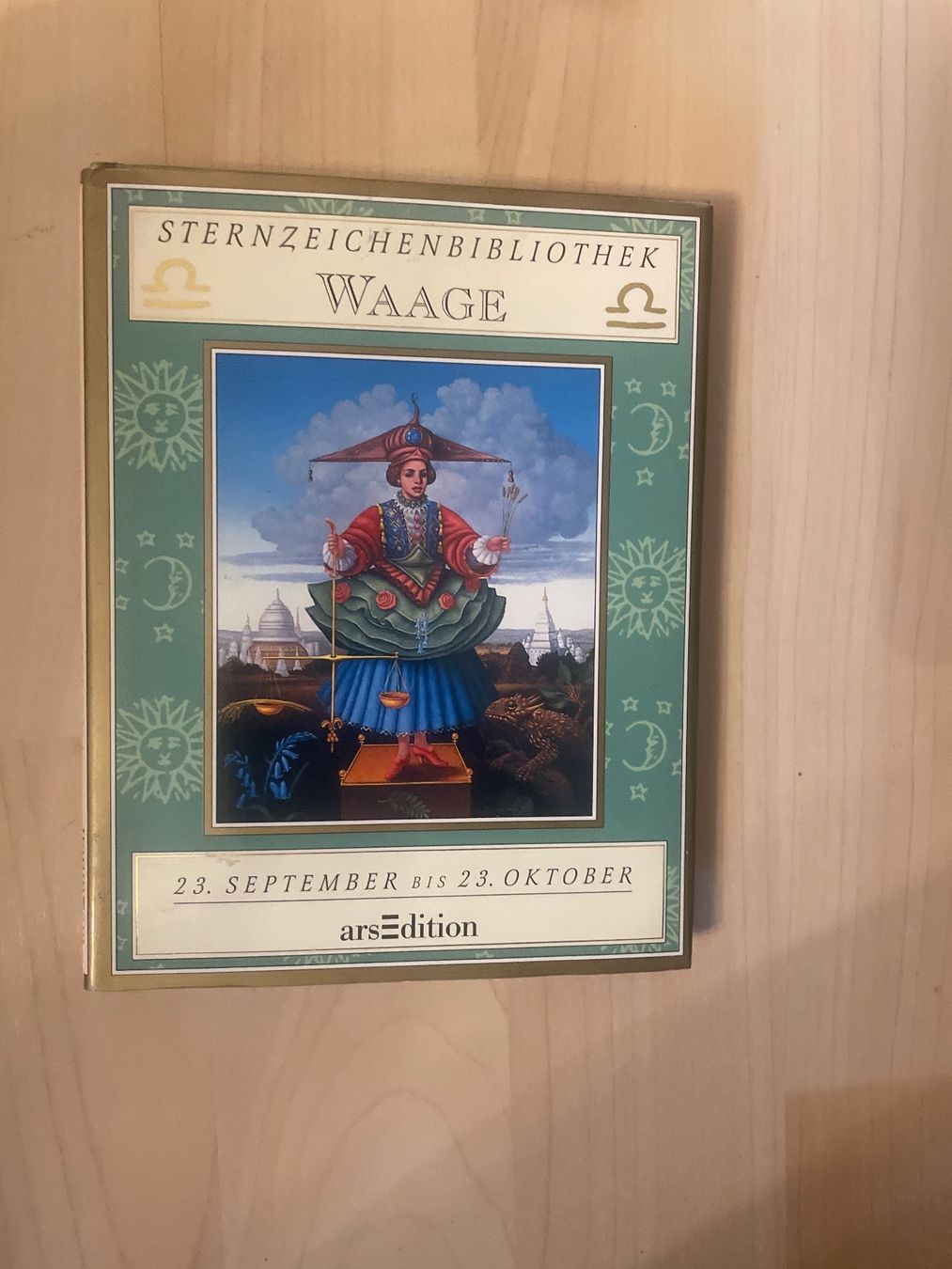 Libri: Sternzeichen Buch Waage – Usato da Schaffhausen venduto da Kolibri023