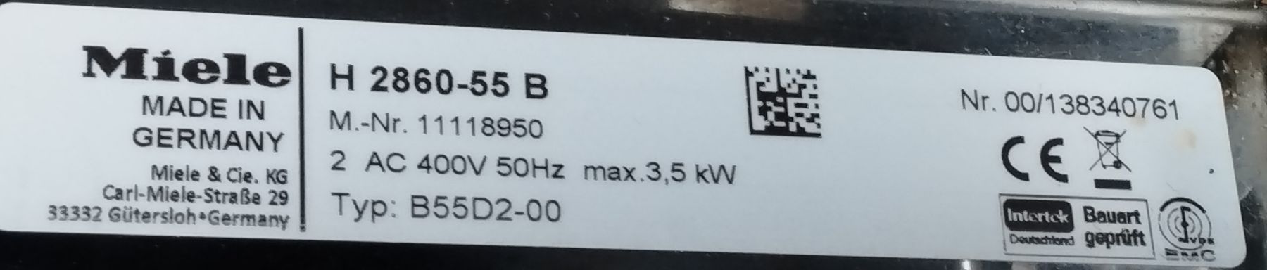 Miele Backöfen: Four Miele H 2860-55 B – Gebraucht aus Boudevilliers von Archeopterox 4