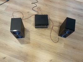 Philips MICRO MUSIC SYSTEM BTB3370 mit zwei Speaker - Top