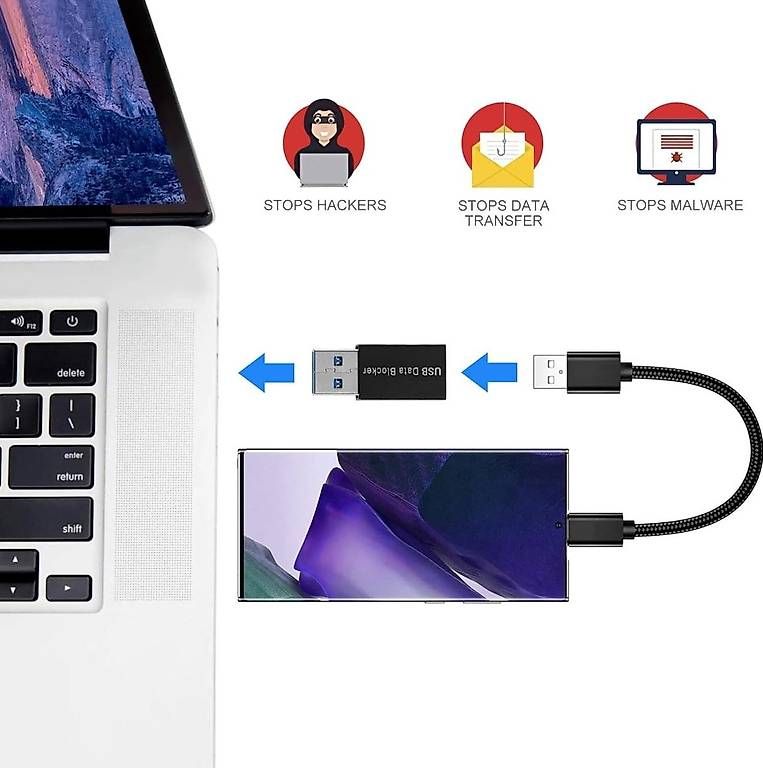 Unità & Adattatore: USB-Datenblocker - Sicherer USB-Ladeadapter – Usato da Novaggio venduto da GreenWebSolutions 2