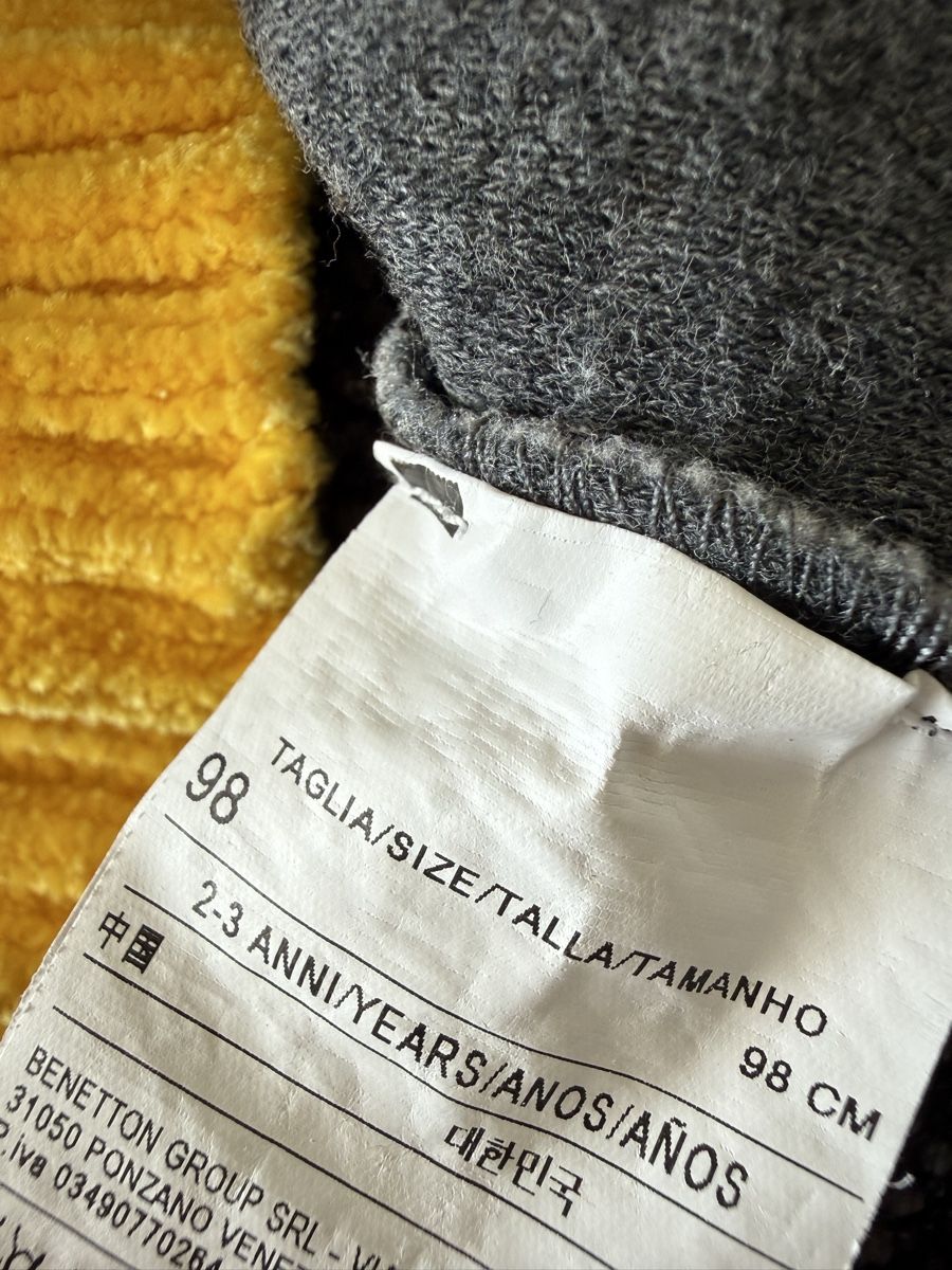 Benetton Pullover & Sweatshirts: Benetton Langarmshirts Pullover Grösse 98 Set – Gebraucht aus Meilen von Da-M 2