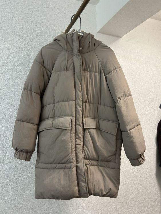 Jacke Wintermantel Bei H&m Jacken Graue Parka Damen Mantel