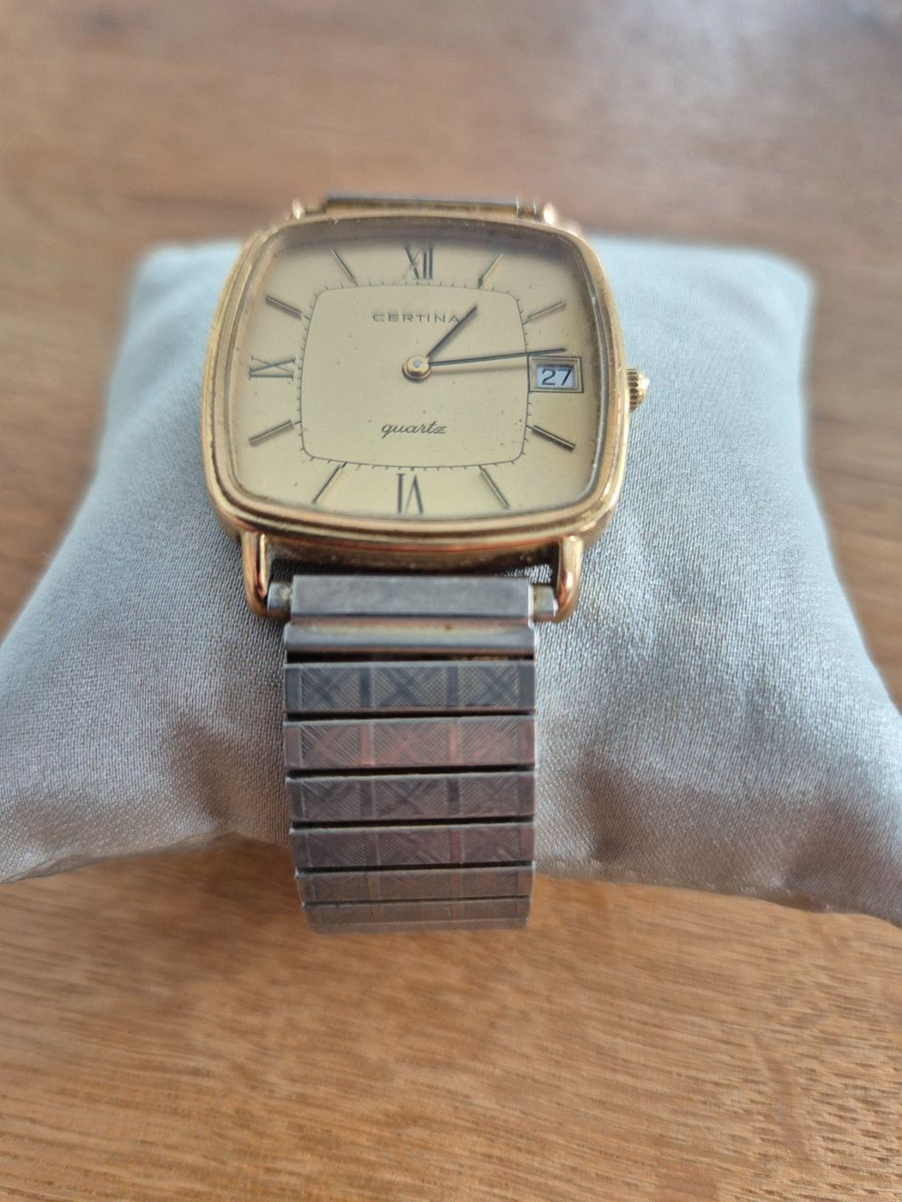 Certina Orologi: Certina Armbanduhr, gold & silbern – Usato da St. Erhard venduto da Saskia0 4