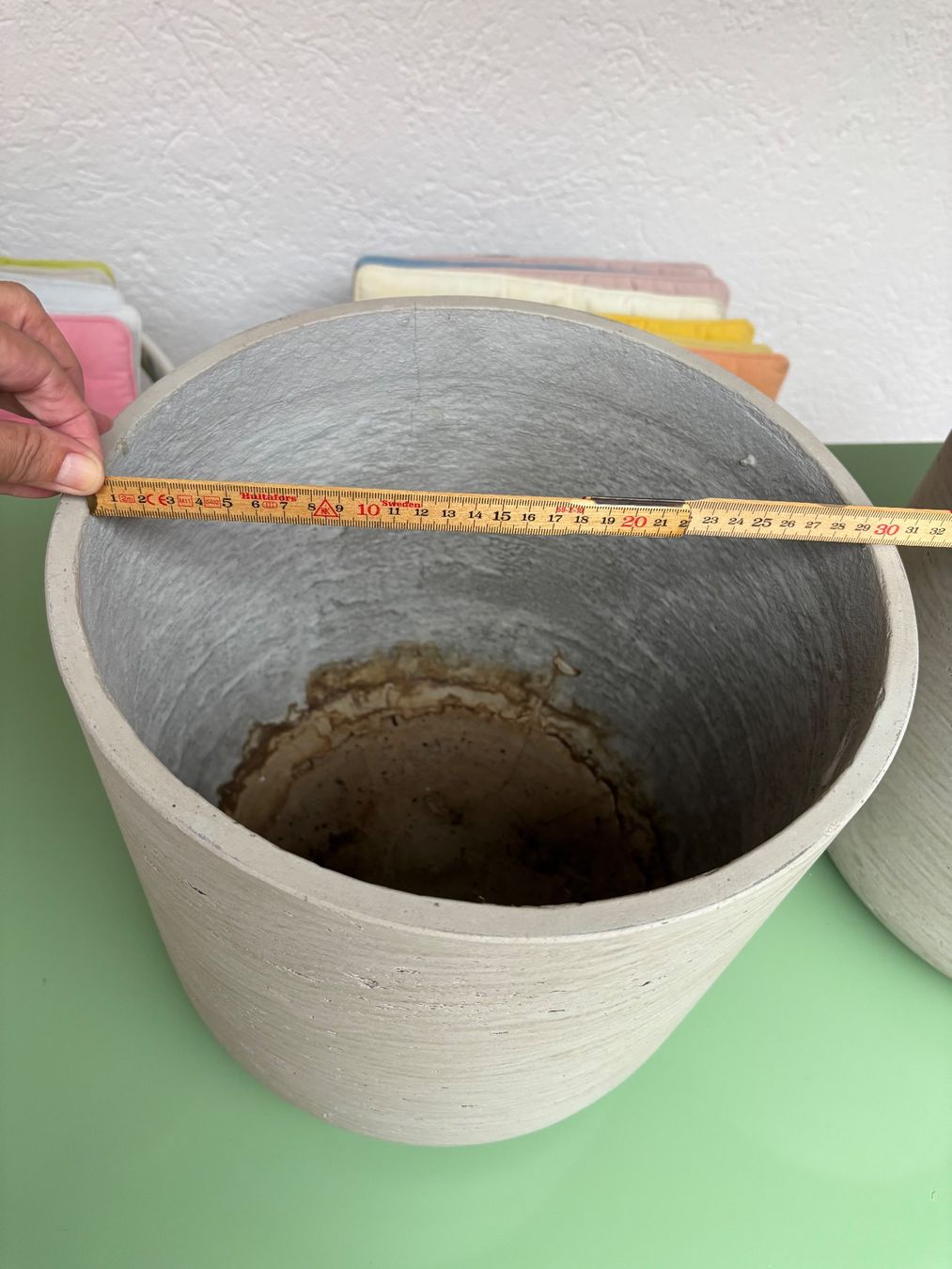 Vasi per fiori: 2 schöne Pflanzen - Cachepots – Usato da Watt venduto da roskinad 4