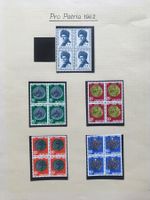 1962, Pro Patria 4er Block Serie **