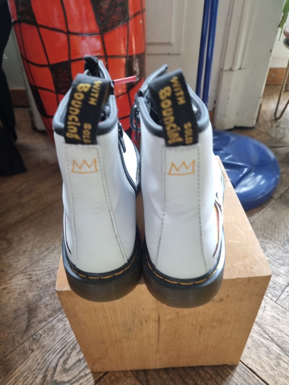 Dr. Martens Scarpe da uomo: Dr. Martens Basquiat, taille 36, bottes enfant – Usato da Fribourg venduto da sal_5ln6 4