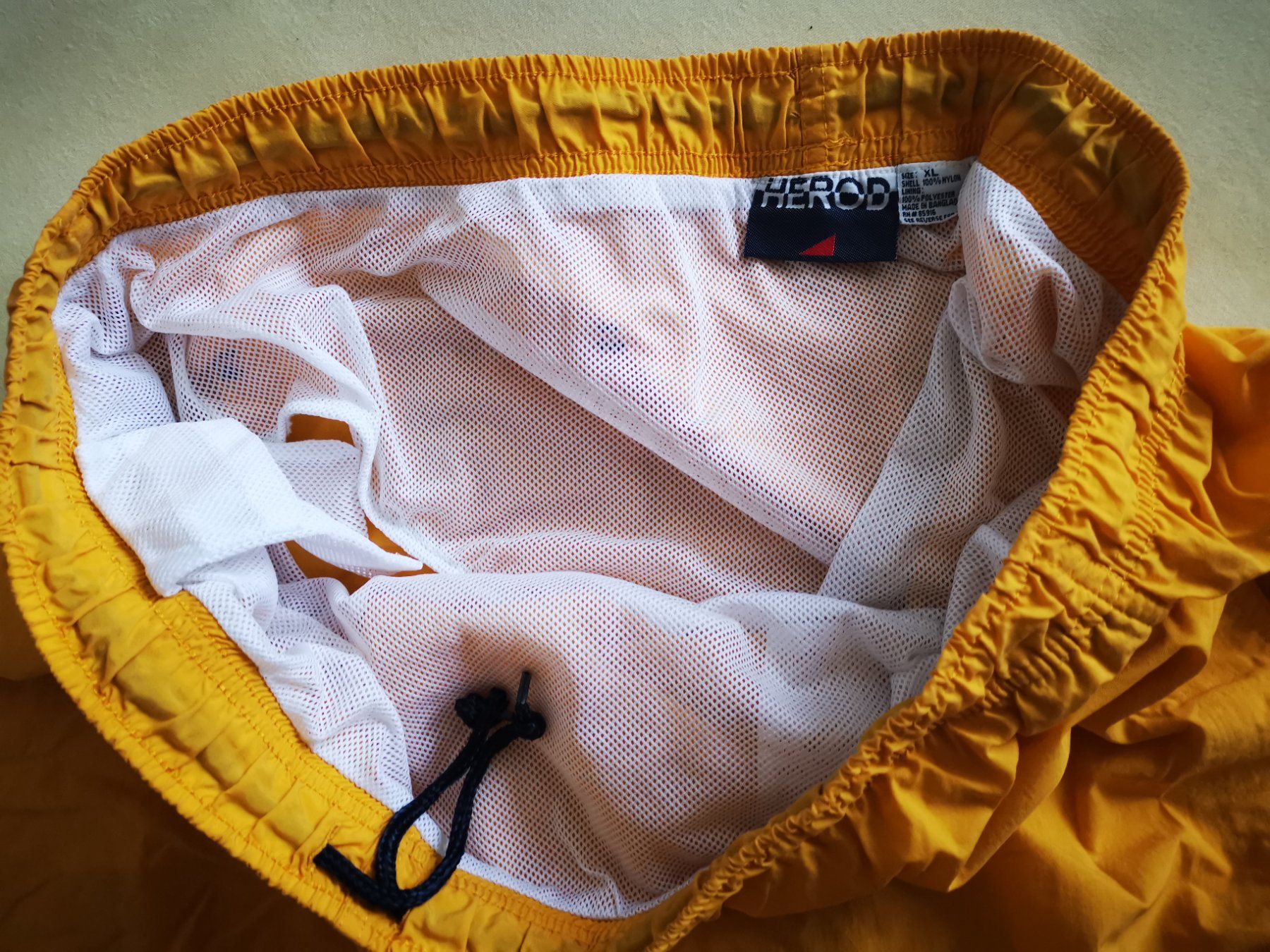 Badehosen: Short de bain HEROD jaune, taille XL – Gebraucht aus Courtepin von Marisou2 5