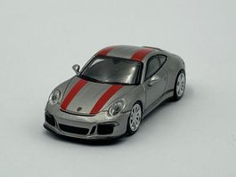Minichamps 870066221 1:87 Porsche 911 R 2016 silver