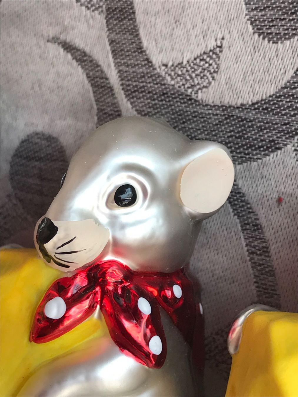 Alle Dekorationen: 3 Mäuse Maus mit Käse Mäuschen Christbaumschmuck – Neu und originalverpackt aus Alpnach Dorf von marvo 4