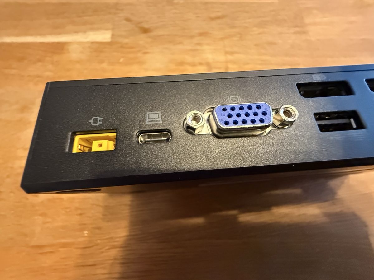 Lenovo Dockingstation: Lenovo ThinkPad USB-C Dockingstation – Gebraucht aus Goldach von Messerguru 7