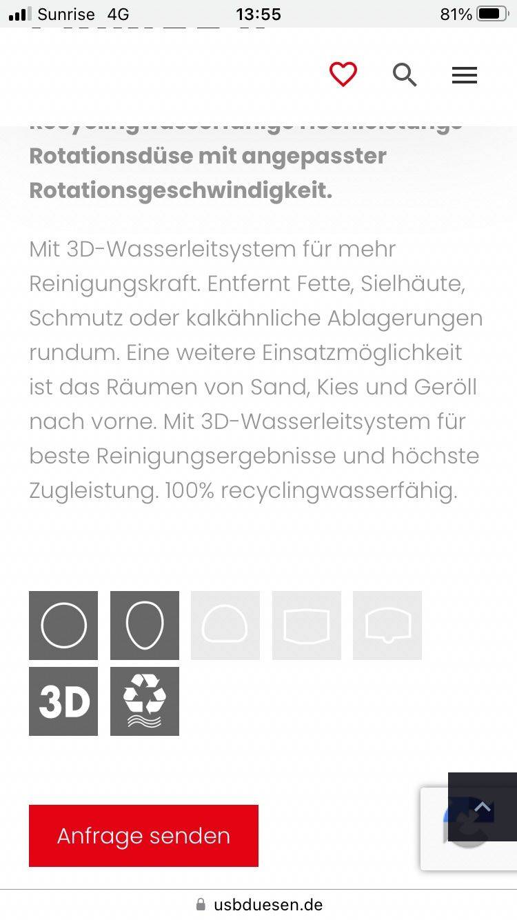 Tutti gli attrezzi: Kanal Spüldüse – Usato da Nürensdorf venduto da Kev_Meier95 9
