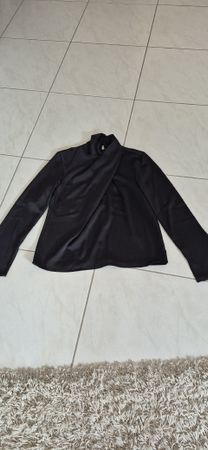 Schwarze Bluse von H&M, Gr. S, sehr edel looks