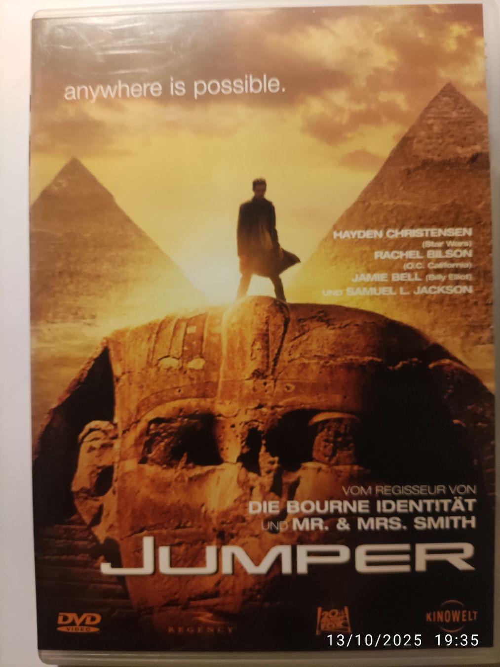 Tutti i DVDs: Jumper – Usato da Basel venduto da Alacant