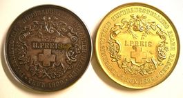 THUN 1899, Medaille zu HundeAusstellung