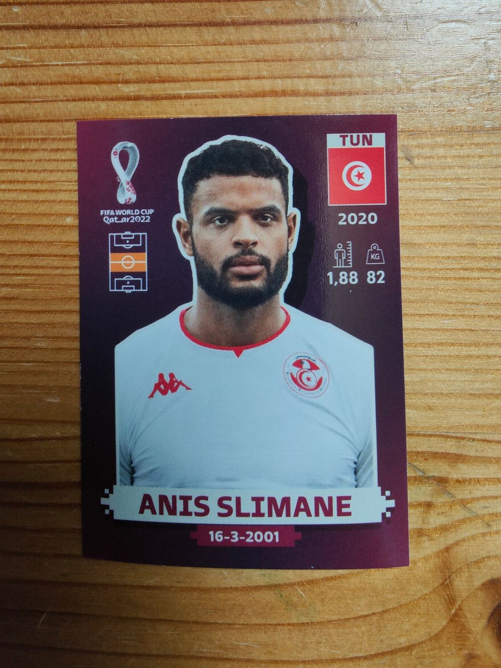 Panini Sammelbilder & Trading cards: Panini WM 2022-TUN 17 – Neu und originalverpackt aus Hittnau von stamps_and_coins