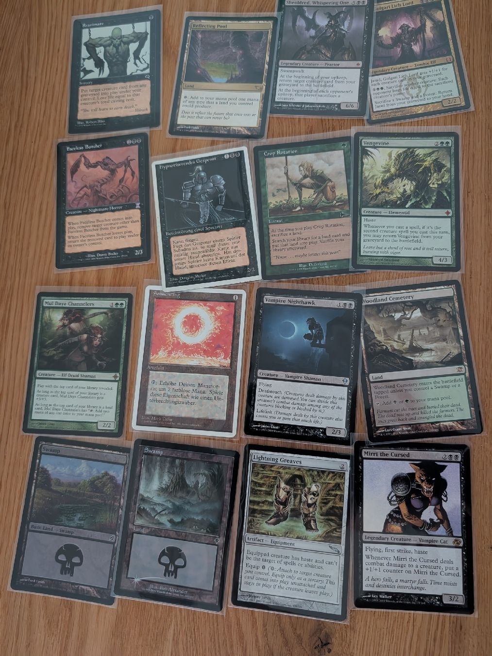 Magic The Gathering Carte collezionabili: Gaea's Cradle, Mangrovensumpf, Sinkhole, usw. MTG – Usato da Bern venduto da Ricardoni 2