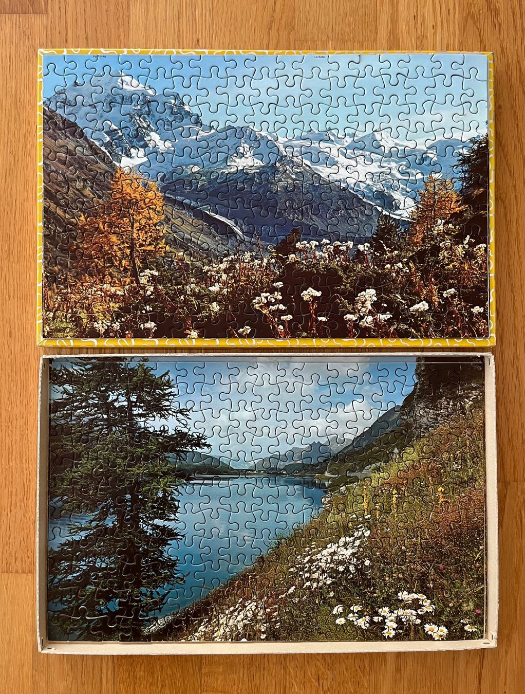 Puzzle: 2 Elite Puzzles 1970er Jahre Graubünden – Usato da Allschwil venduto da millefiori3 1