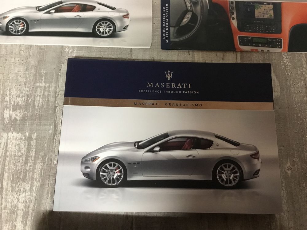 Maserati Granturismo Borddokumentenmappe komplett 3