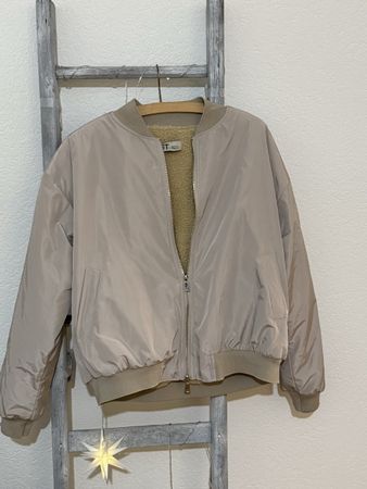 Jacke im Bomberstil beige L