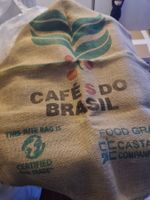 Kaffeesack Jute Cafe do Brasil (4St.) Dekorationsartikel