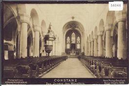 Konstanz - Constanz - Das Innere des Münsters