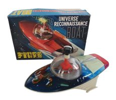 älteres Space Spielzeug