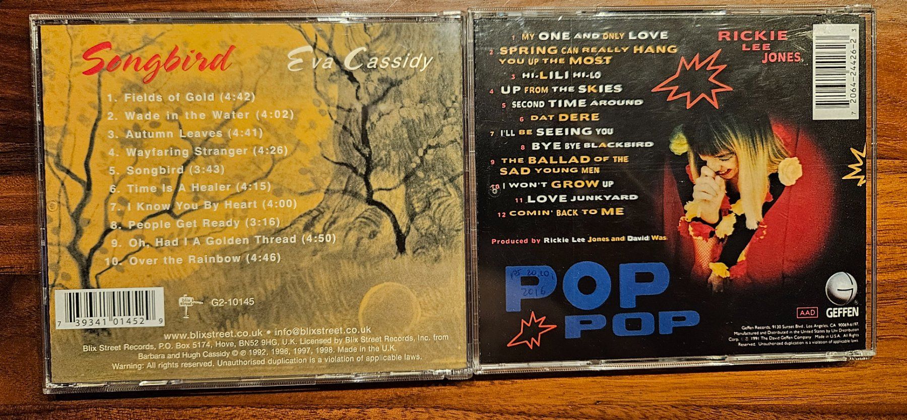 CD: 2 CDs Eva Cassidy / Ricky Lee Jones – Usato da Zürich venduto da phillyboy2007 1