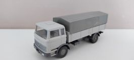 WIKING-LKW-Modell|Mercedes-Benz"LP"|solo mit Plane|1/87