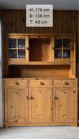 Anrichte Kiefer Massiv H 176 cm B 136 cm T 40 cm