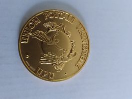 Hamburg Medaille 1984 UPU Union Postale Univer XIX Congres