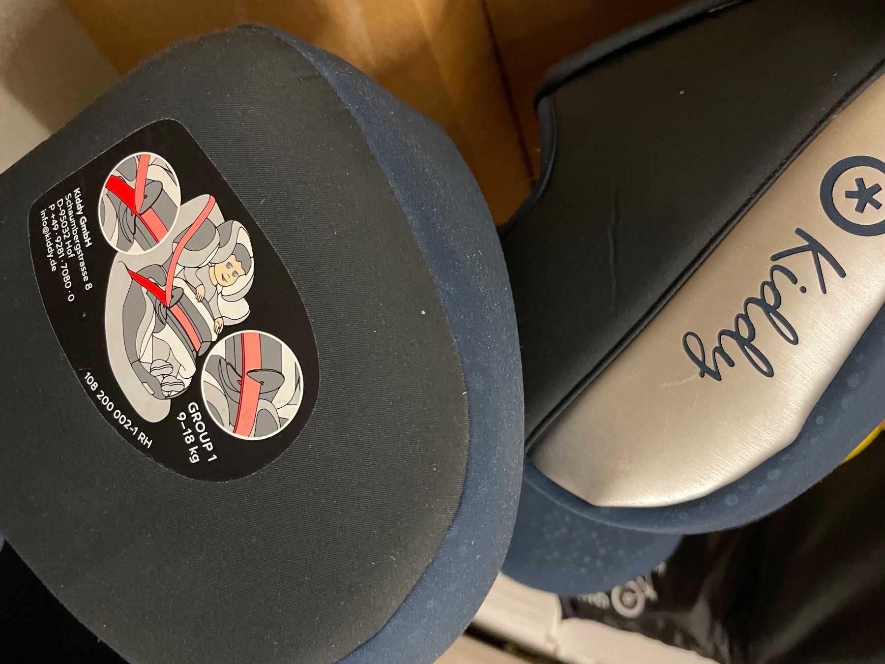 Kiddy Seggiolini per auto: Autositz Kiddy Guardianfix 9-18kg – Usato da Bern venduto da isoste 1