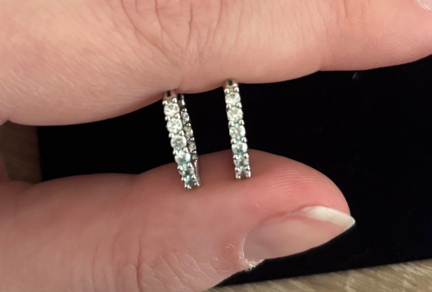 Swarovski Orecchini pendenti & Orecchini a lobo: Swarovski Ohrringe, Mini Hoop – Usato da Goldau venduto da Zahnfee888 2