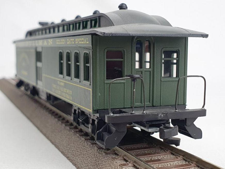 Athearn Modelleisenbahnen: Athearn ? Union Central Pacific Pullman "Wells Fargo" DC/H0 – Gebraucht aus Seon von voAllBah 3