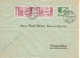Brief, Bahnpost Ambulant   1949