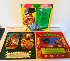 Vintage 3 Kasperli Theater Schallplatten LP 70er Jahre