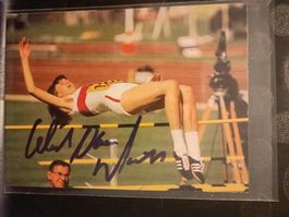 Ulrike Meyfarth - Olympia Gold - Handsigniert