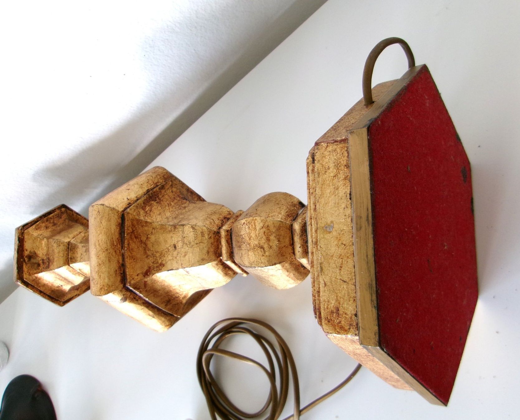 Lampade: Zwei grosse Tischlampen Hotel Schweizerhof Bern – Difettoso da Solothurn venduto da Rangoo 5