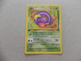 Pokémon Sammelkarte Abo 1999-2000  40 VP Franz. 1. Edition