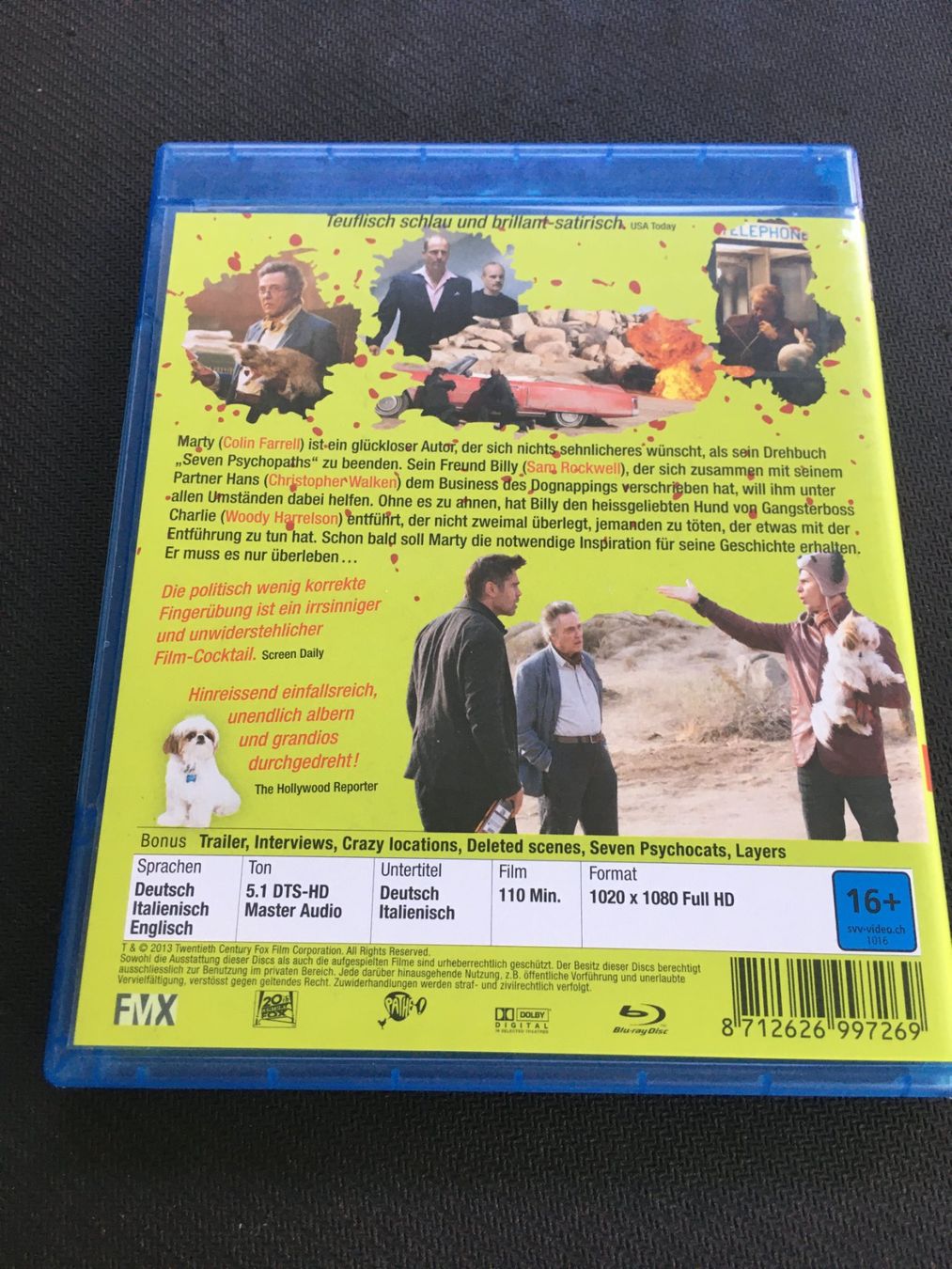 Tutti i DVDs: 7 Psychos [Blu-ray] – Usato da St.Gallen venduto da MedienJoe 1