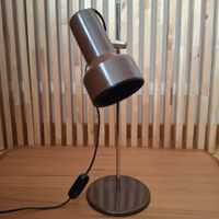 Lampe de bureau Spot brun retro 1970