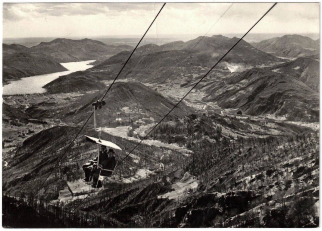 Cartoline postali: Miglieglia - Sessellift Monte Lema – Usato da Binningen venduto da Mountainrider