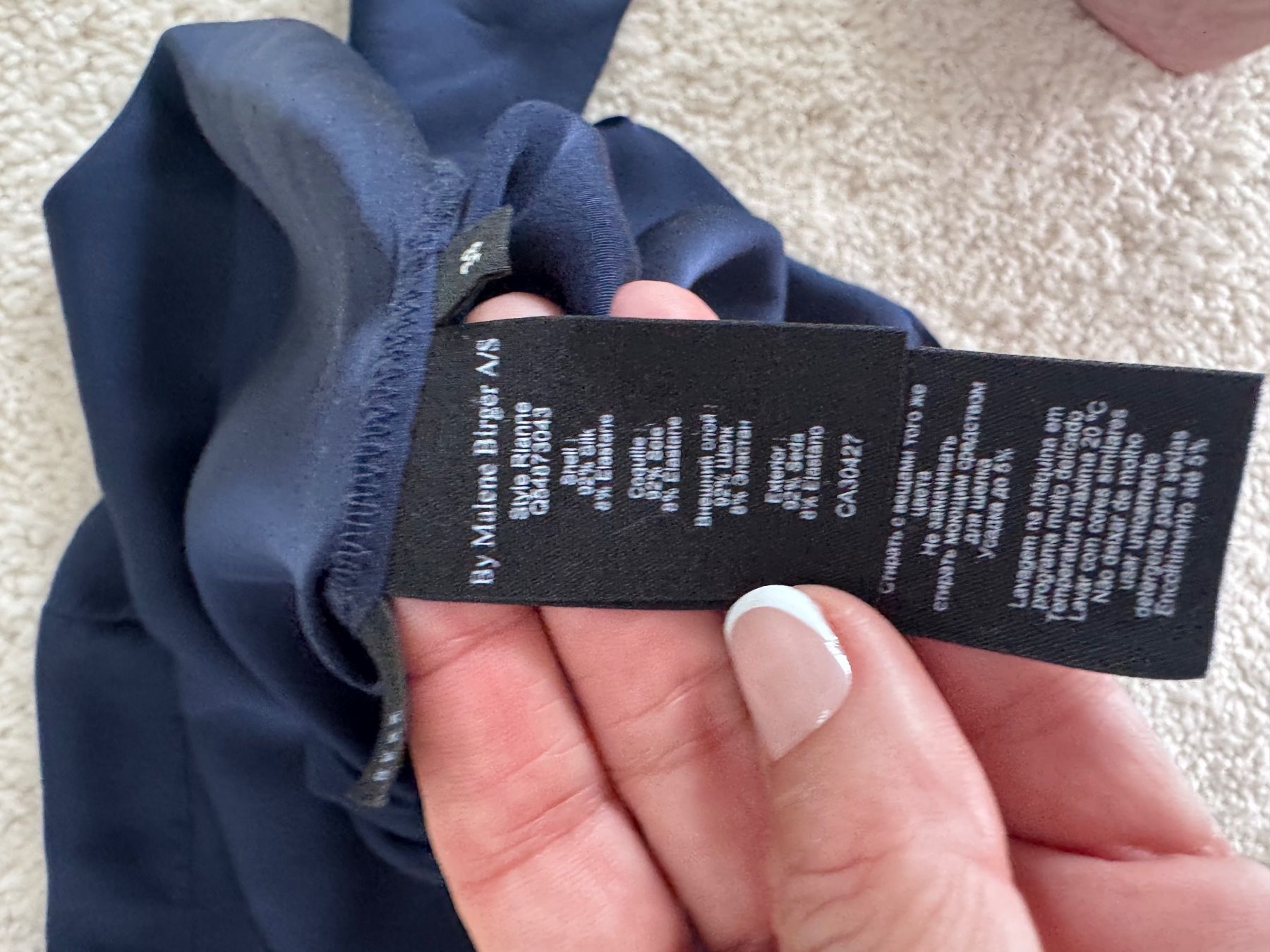 Max Mara Camicette: BY MARLENE BIRGER Bluse Tunic Seide DE38 – Usato da Zuerich venduto da Moochie 4