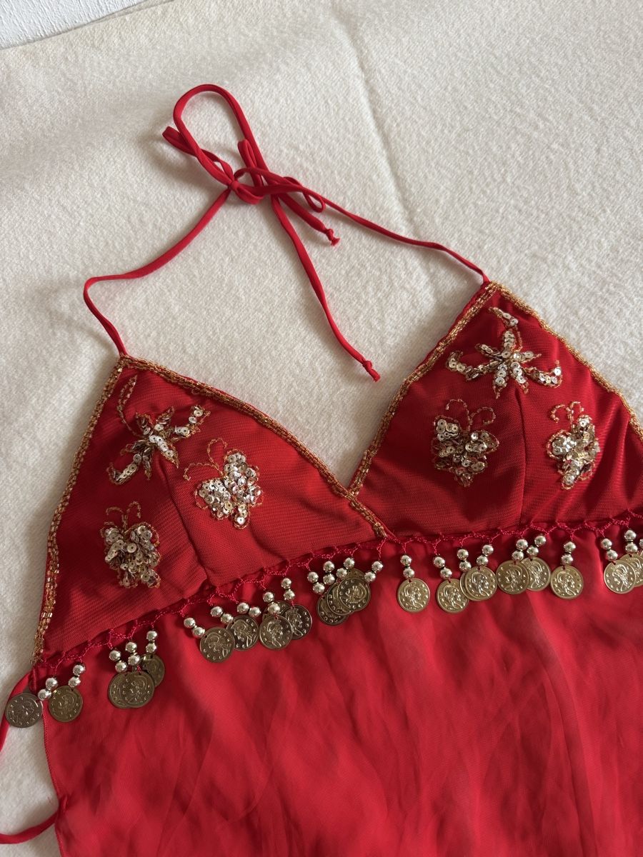 Top: Vintage open back charm top – Nuovo (secondo la descrizione) da Aigle venduto da 029_mbn 3