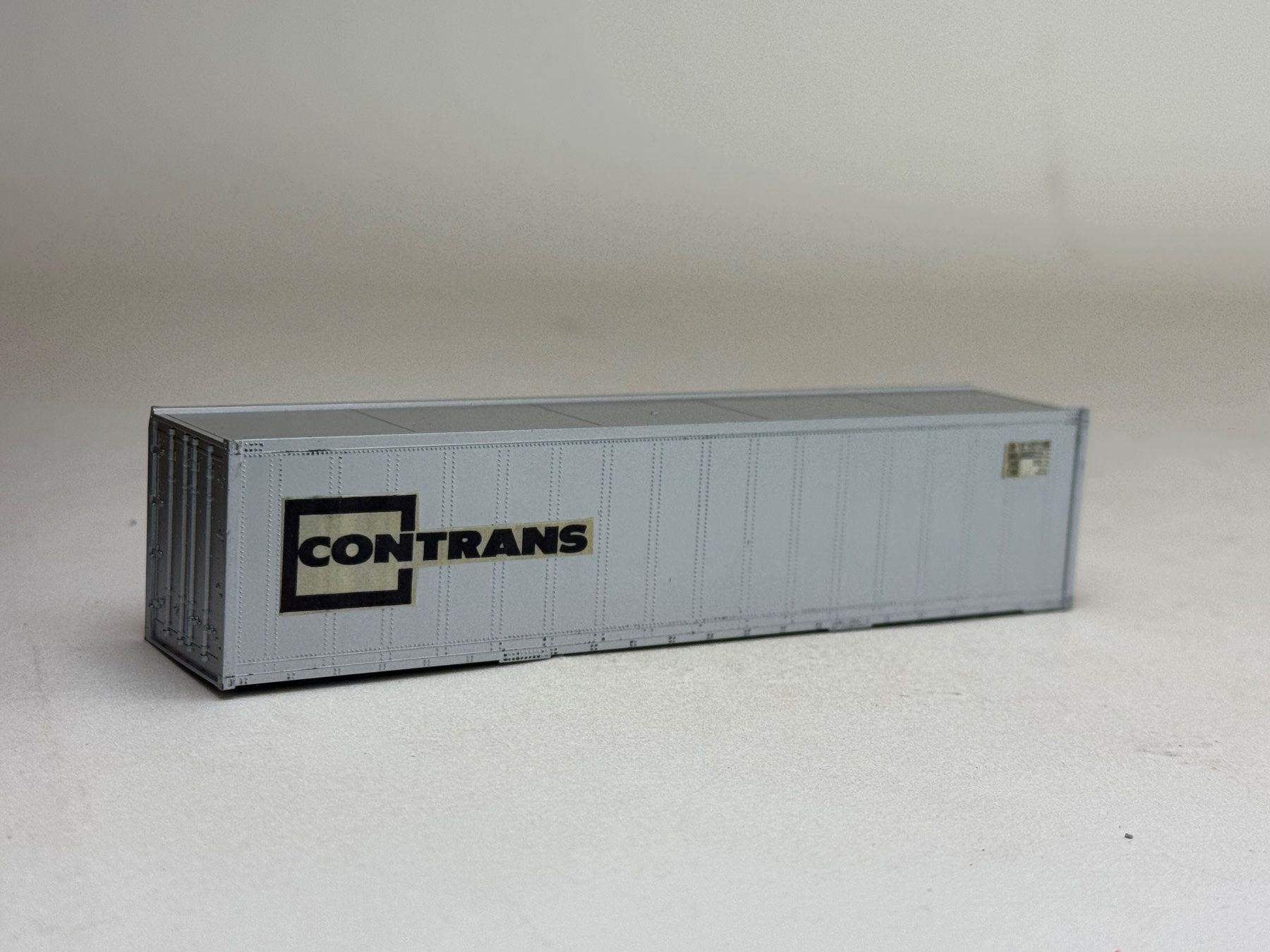 Modelleisenbahnen: EB- 40 Ft. Container Contrans silbern – Gebraucht aus Elm von Wikmtz 1
