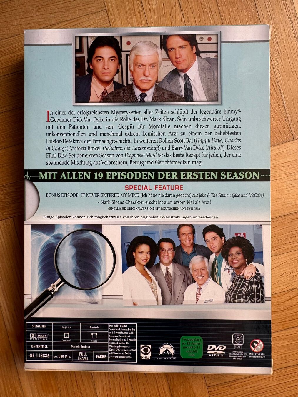 Tutti i DVDs: Diagnose: Mord - Die erste Staffel - DVD – Usato da Zürich venduto da Malcom 4