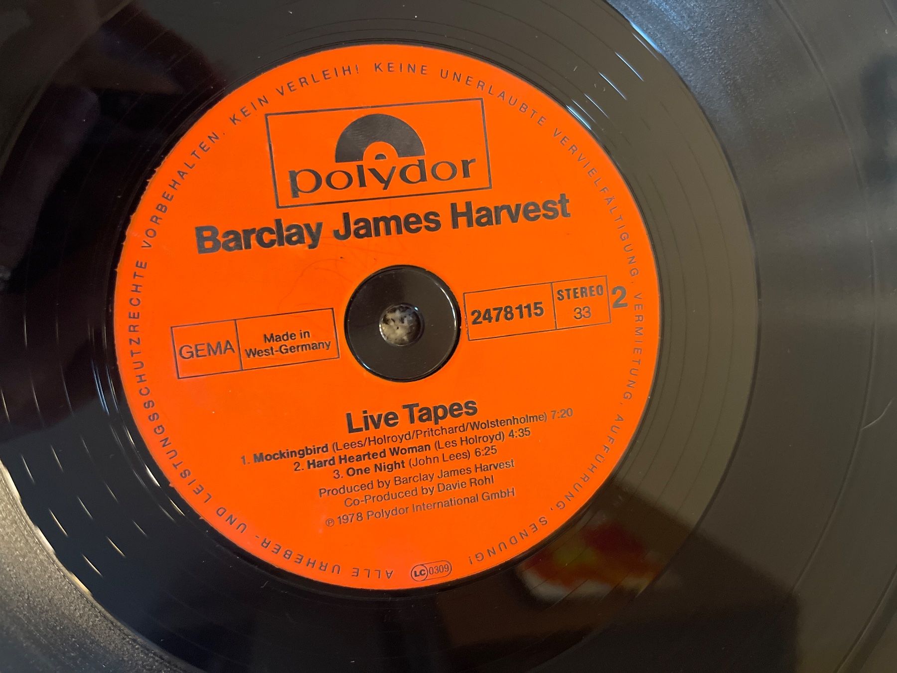 Dischi in vinile: A112/Barclay James Harvest - Live Tapes – Usato da Frutigen venduto da Philippe_jsp 2