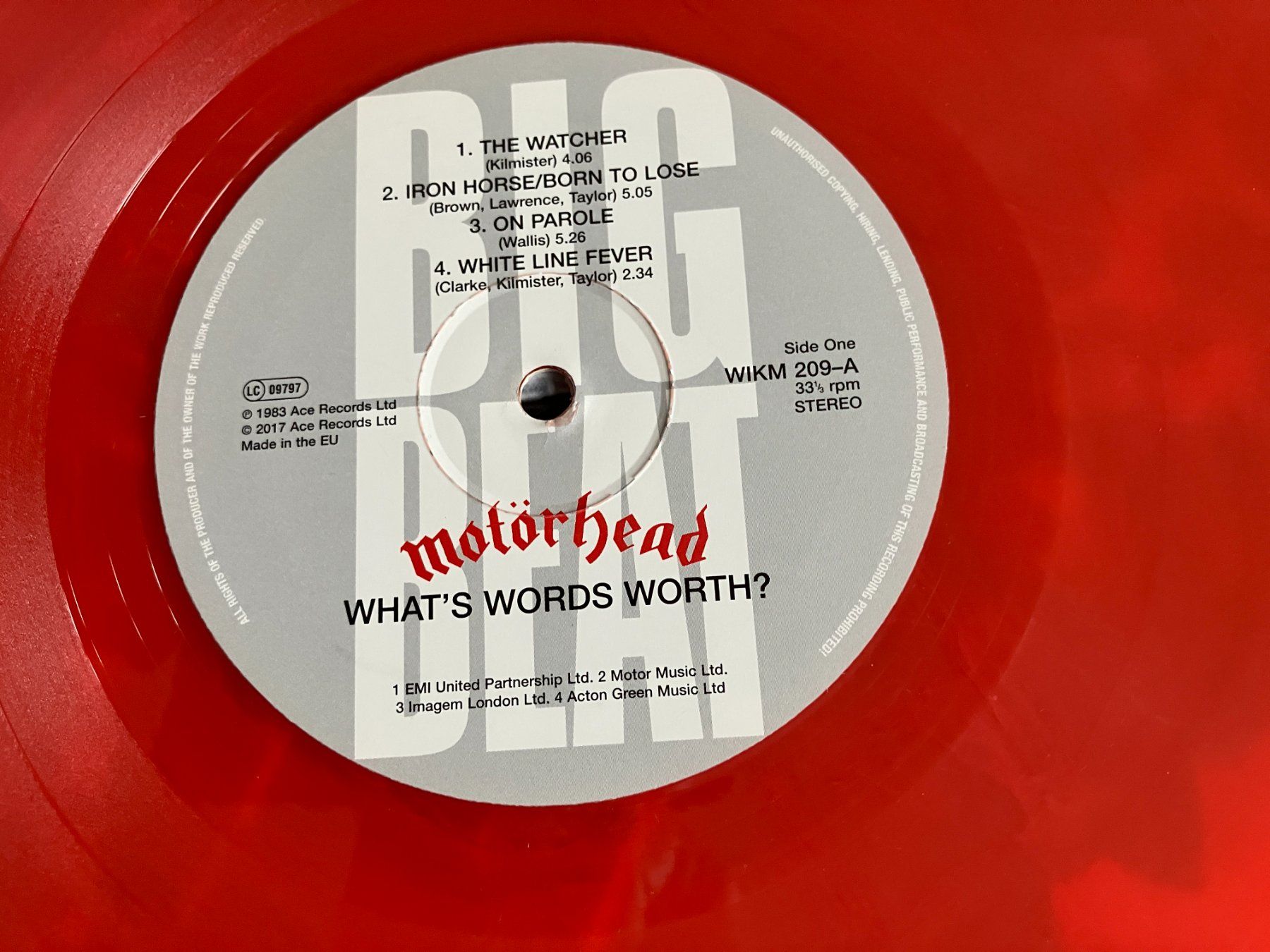 Dischi in vinile: Motörhead – Usato da Aarwangen venduto da Jukebox3 7