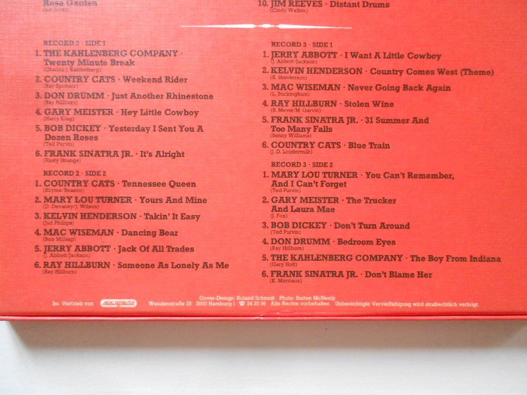 Schallplatten: COUNTRY & WESTERN STARS  -  3 LPs OLD & NEW – Gebraucht aus Bex von Giorgiob 3